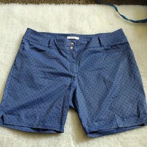 Adidas Blue Polka Dot Women's Shorts